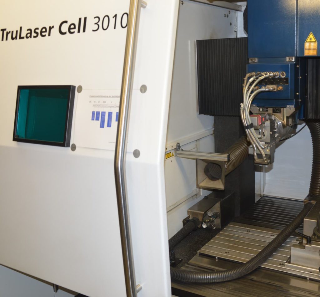Industrielle Lasermaschine zum Schneiden von Metall